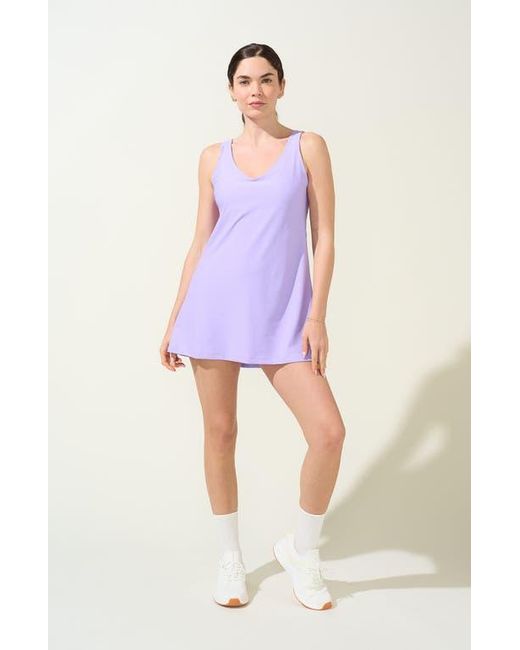 Bobbe Active Purple Breakpoint A-Line Tennis Dress