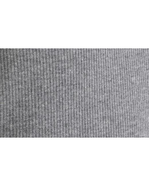 TOPSHOP Gray Rib Camisole