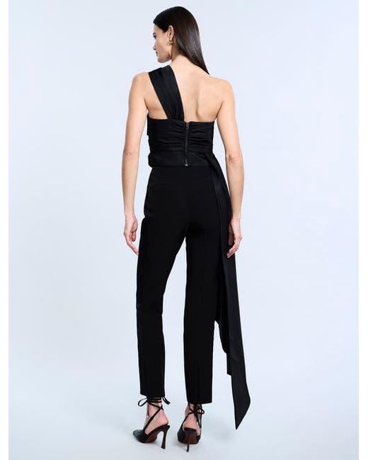 BCBGMAXAZRIA Black Bustier With Long Train