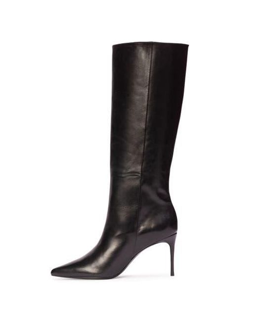 Black Suede Studio Black Kath 80 Boot