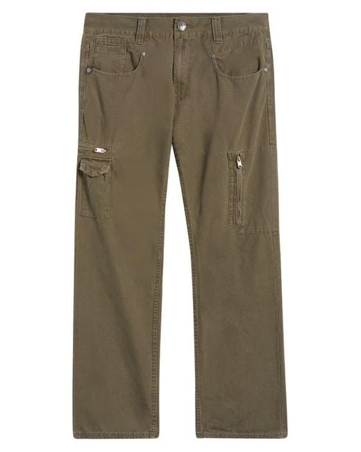 Level 7 Natural Cargo Jeans for men