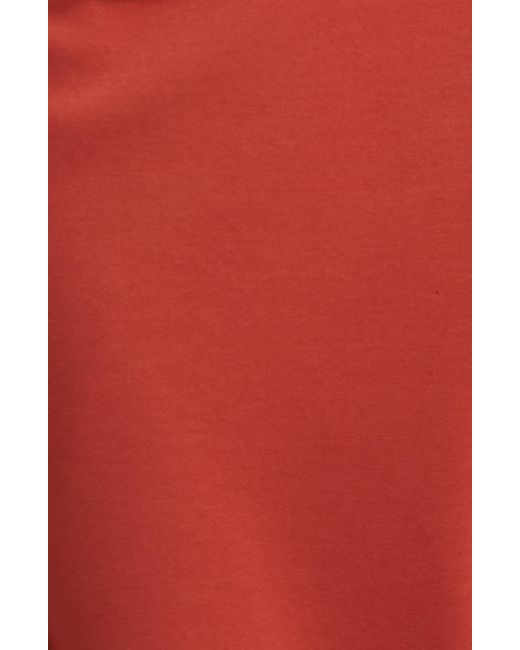 Nordstrom Red Tie Waist Midi Dress