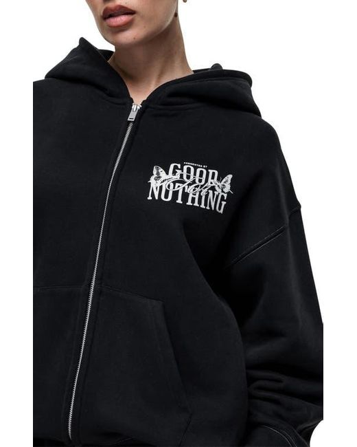 Good For Nothing Black Dakota Zip Up Hoodie