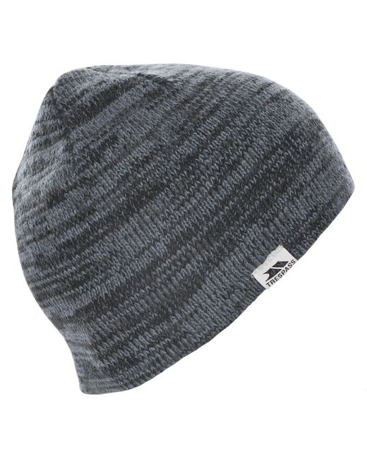 Trespass Gray Aneth Beanie Hat for men