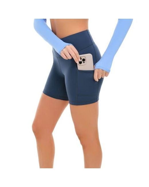 BloqUV Blue Training Shorts