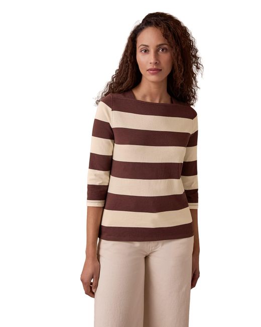 Celtic & Co. Brown Heavyweight Shoulder Insert Top