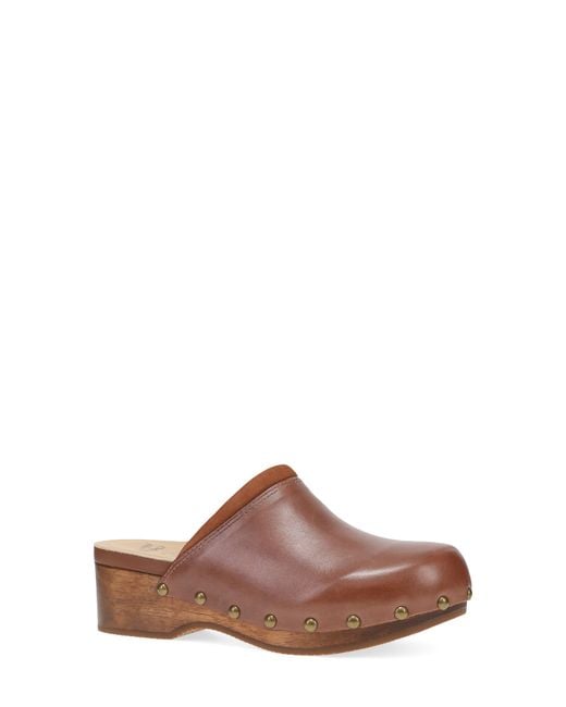 Dansko Brown Andie Platform Mule