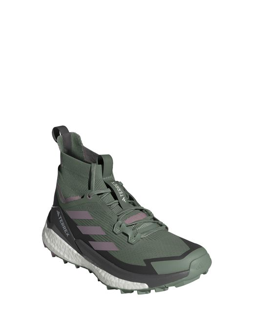 Adidas Green Terrex Free Hiker 2.0 Hiking Shoe