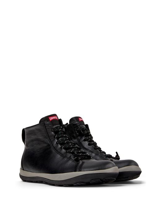Camper Black Peu Terreno Short Boot for men