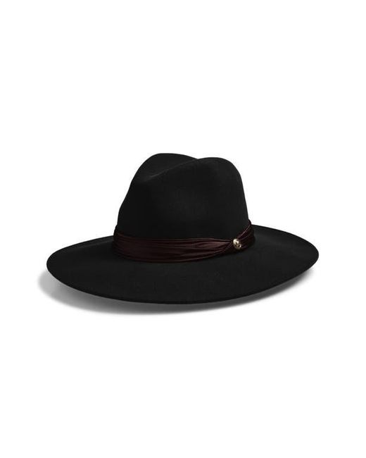 Rag & Bone Clara Wool Felt Fedora in Black | Lyst display picture 2