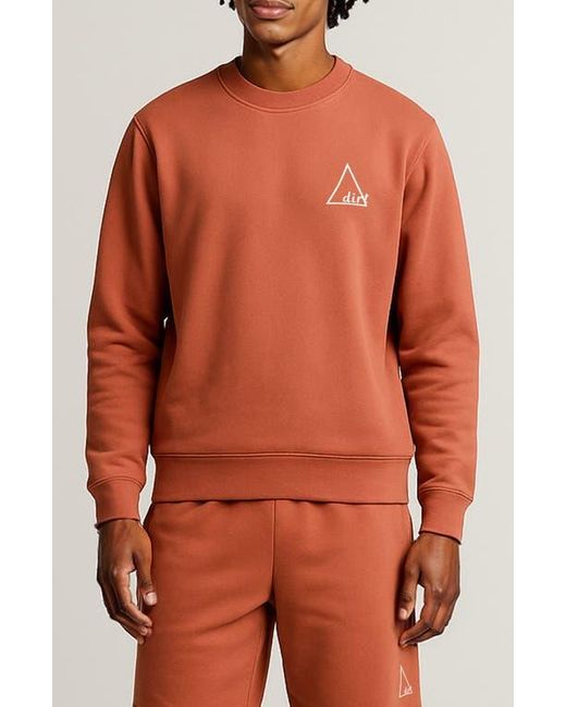 Men's Orange Classic Sweatshirt