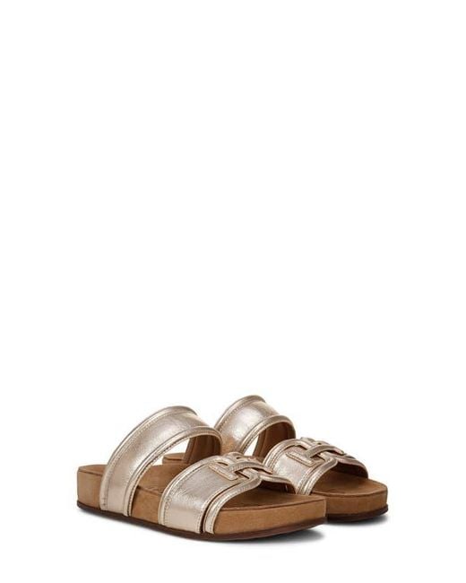 Sam Edelman Brown Rowan Platform Slide Sandal