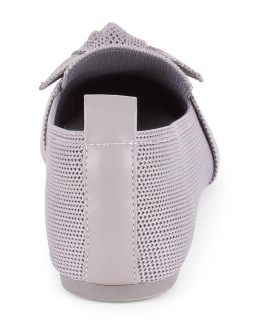 Tahari Purple Venice Flat