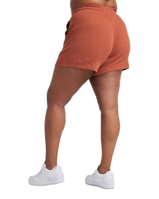 Losano Orange Organic Cotton Drawstring Short