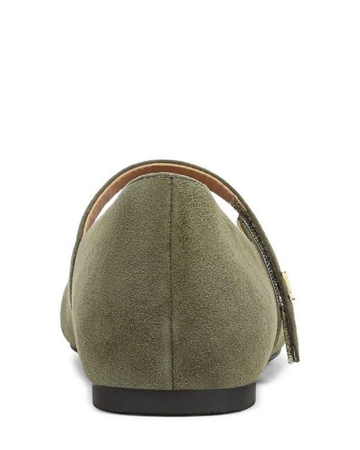 Vionic Green Alameda Mary Jane Flat