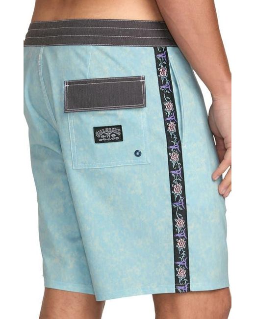 Billabong Blue Occy Lo Tide Board Shorts for men