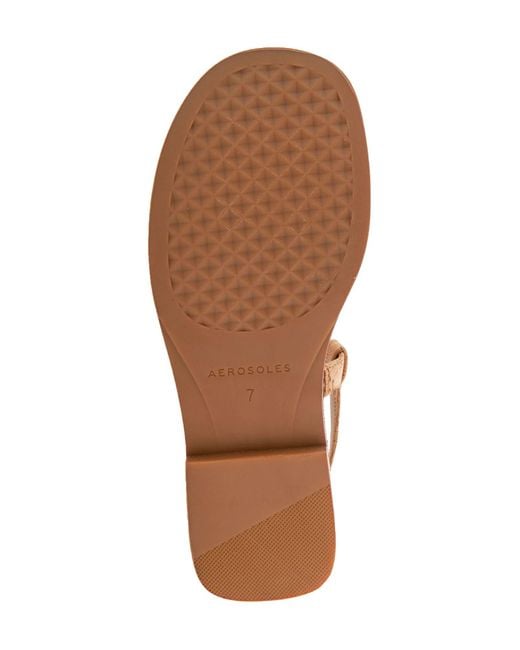 Aerosoles Natural Carmine T-strap Sandal