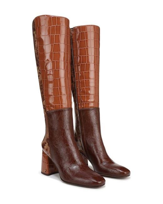 Circus by Sam Edelman Brown Billie Knee-high Block-heel Dress Boots
