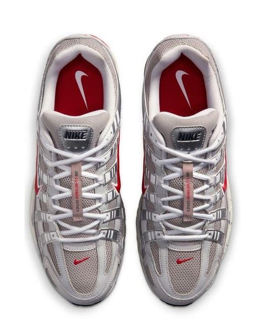 Nike White P-6000 Sneaker for men
