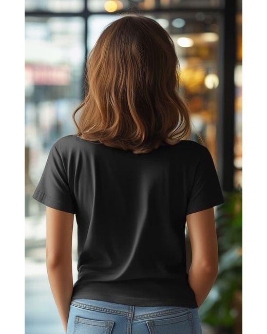 Alix Black Heartly Ghost Tee