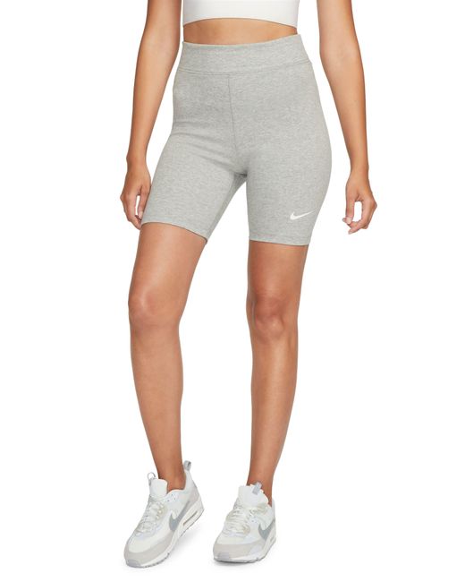 high waisted bike shorts nike