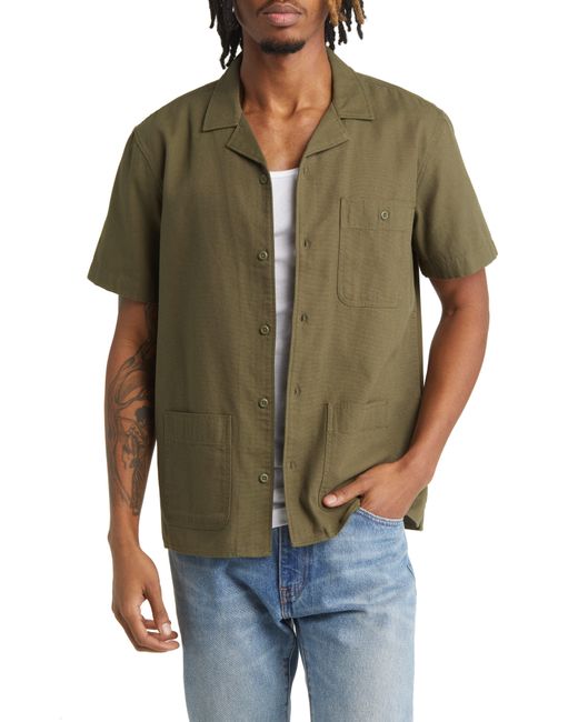 Mens short clearance sleeve canvas shirts