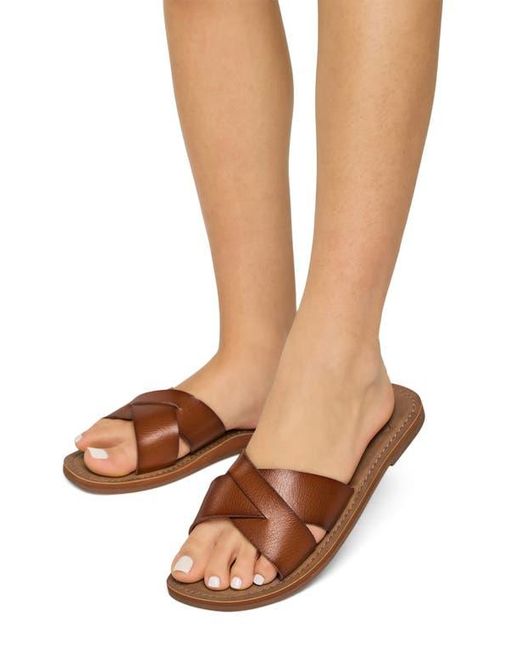 Roxy Brown Andreya Ii Slide Sandal