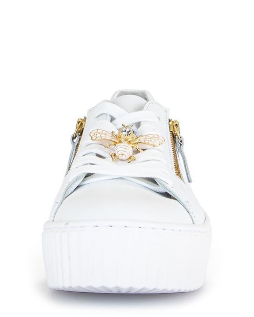 Gabor White 63.201 Platform Sneaker