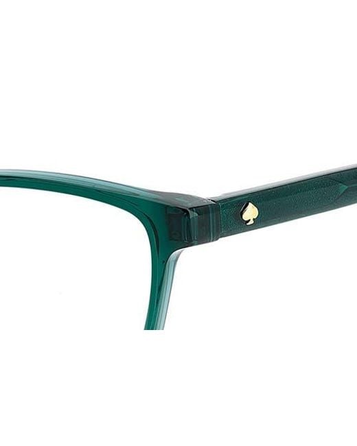 Kate Spade Black Agnessa 49Mm Rectangular Reading Glasses
