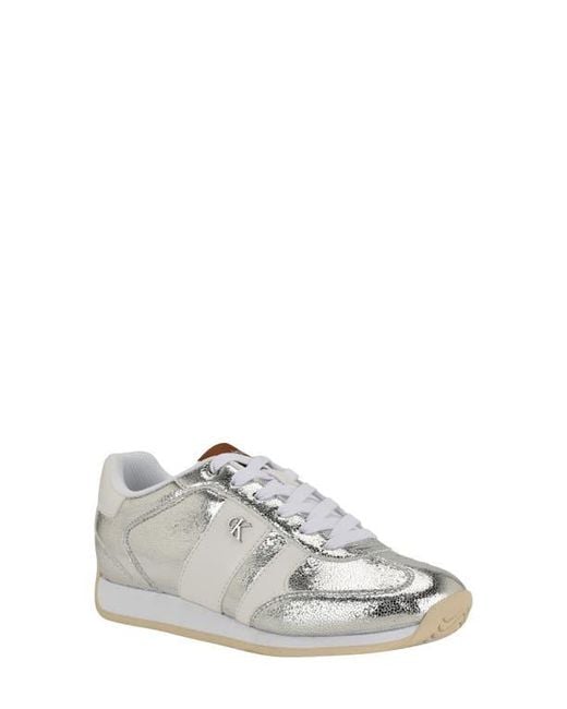 Calvin Klein White Anora Sneaker