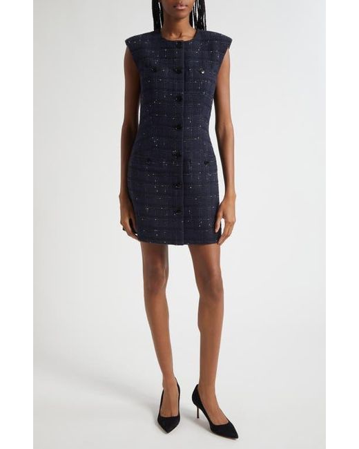 Veronica Beard Blue Tamara Sleeveless Minidress