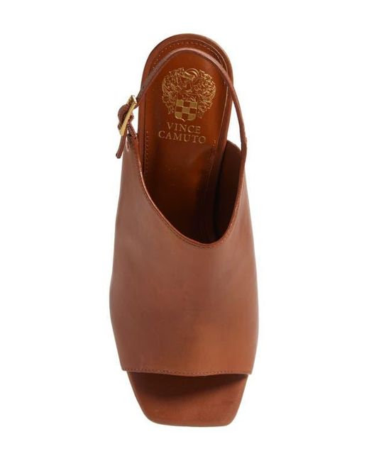 Vince Camuto Brown Haliza Slingback Sandal