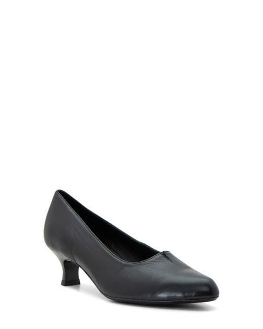 Ara Black Kit Kitten Heel Pump