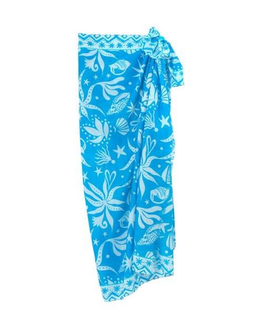Echo Blue Sea Life Pareo
