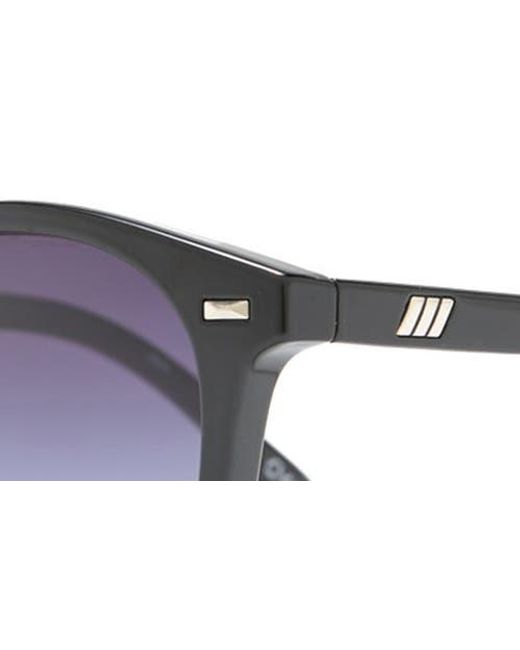 Le Specs Blue Bandwagon Square Sunglasses