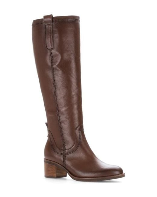 Gabor Brown Knee High Riding Boot