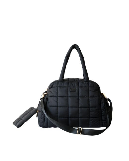 augustnoa Black Weekender Duffle