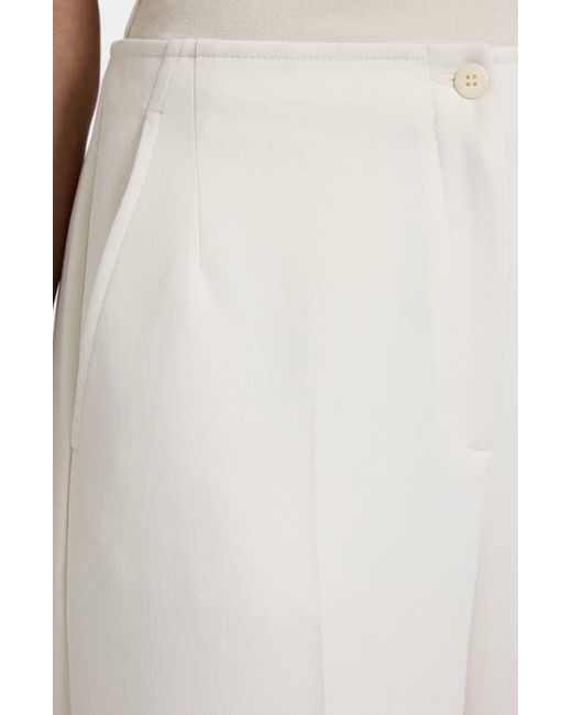 Santorelli White Lily Wide Leg Pant