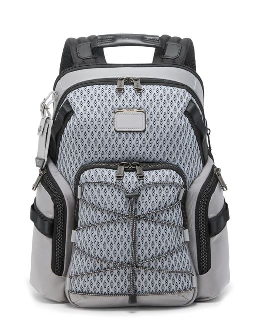 Tumi Gray Navigation Backpack