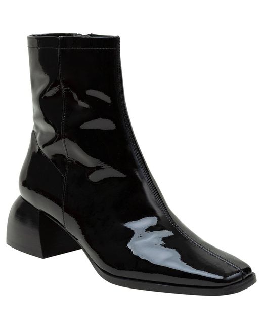 Linea Paolo Black Saylor Square Toe Boot