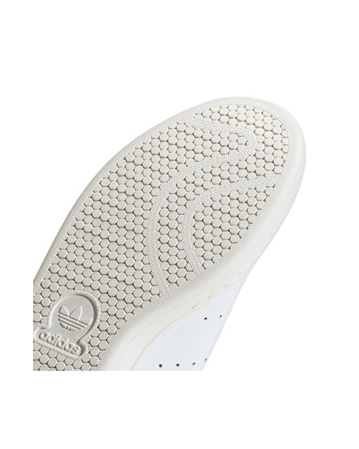 Adidas White Stan Smith Low Top Sneaker for men