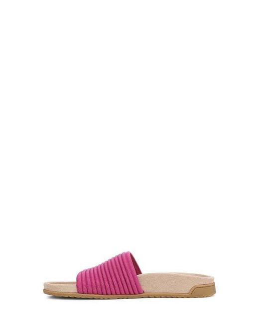 Vionic Pink Evie Slide Sandal