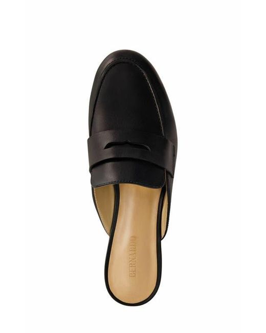 Bernardo Black Balda Loafer Mule