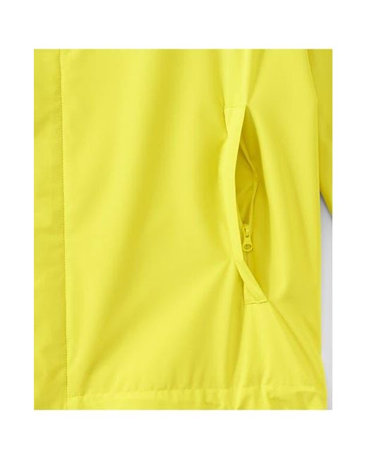 Lands' End Yellow Squall Waterproof Packable Rain Jacket for men