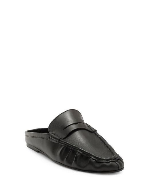 3019 Rafe Steve Madden Rafe Loafer Mule in Black | Lyst