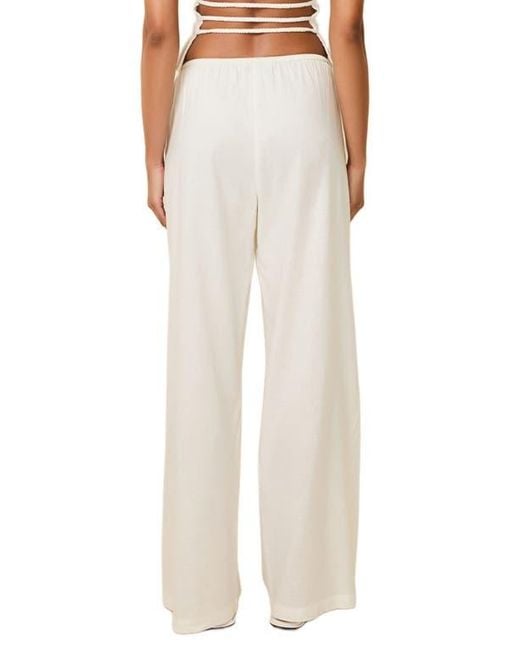 Solid & Striped Natural Monaco Wide Leg Pants