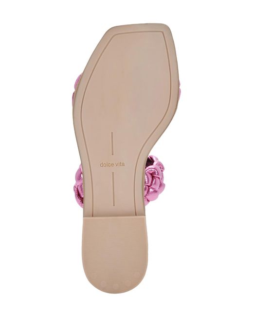 Dolce Vita Pink Indy Slide Sandal