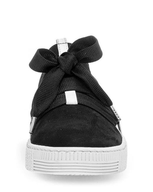 Gabor Black 43.333 Platform Sneaker