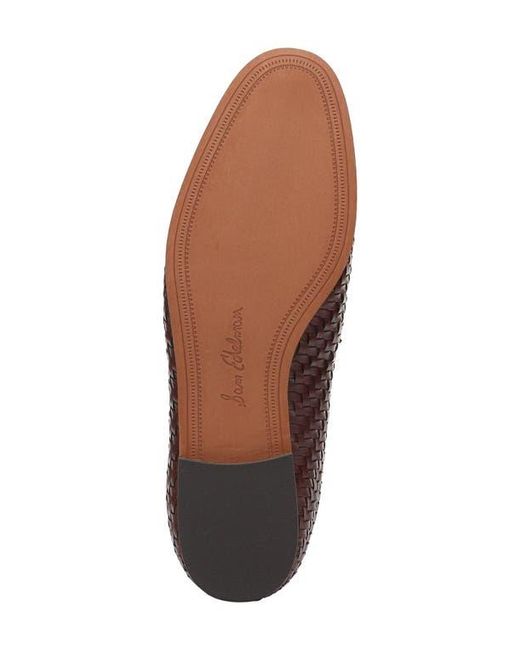 Sam Edelman Brown Loraineweave Bit Loafer