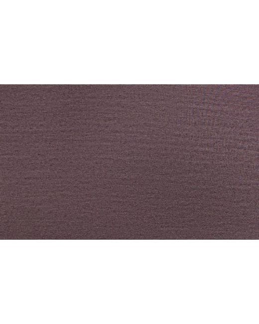 Skims Purple Sheer Modal Off The Shoulder Long Sleeve Top